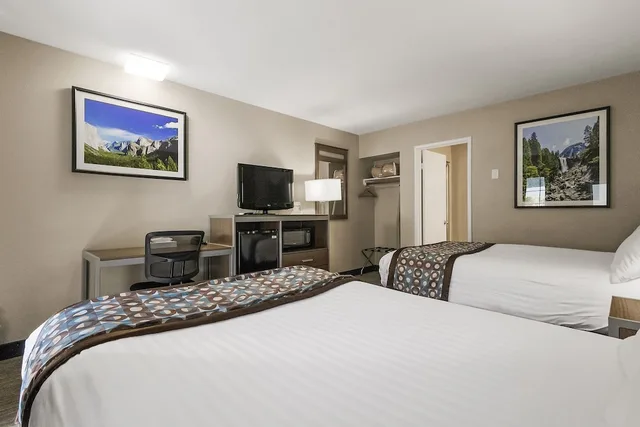 غرفة بسريرين مزدوجين، Heritage Inn Yosemite Sonora Formerly Inns of California Sonora 3/4