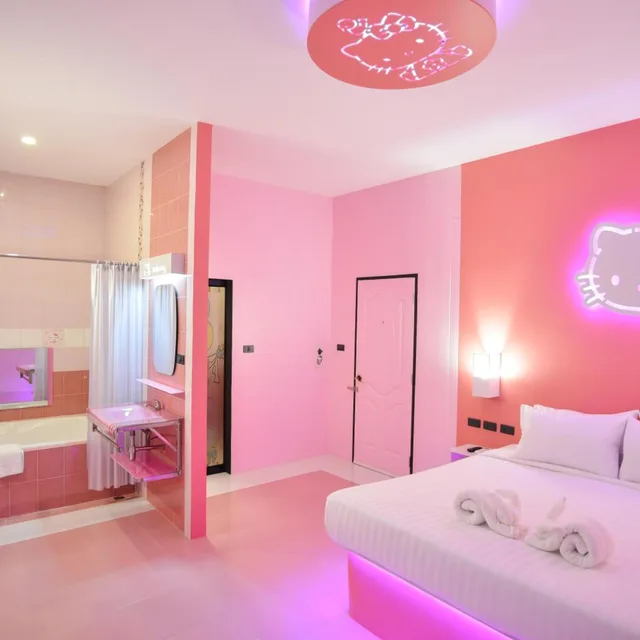 جناح بسرير كينج، Bed Villa Resort Chaing Rai 2/10