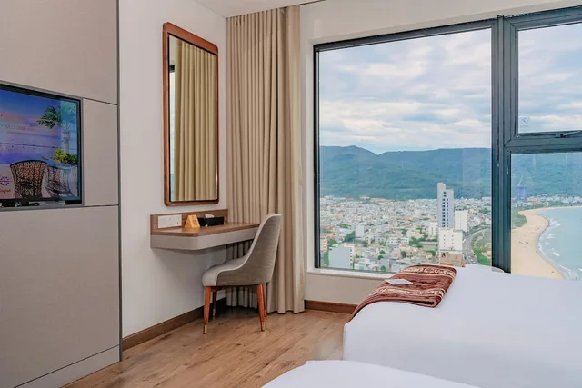 Ocean, Deluxe, Twin Beds، Peninsula Hotel Danang 5/9