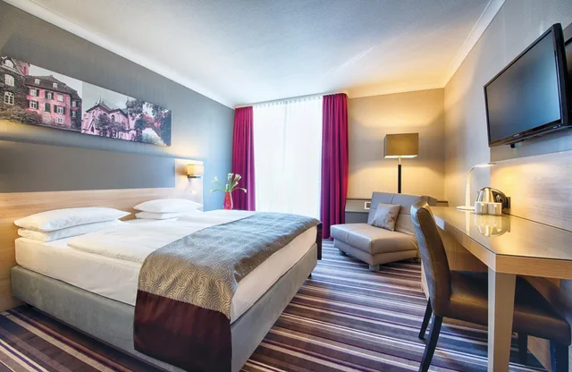 غرفة سوبيريور رباعية بسرير مزدوج، Leonardo Hotel Dusseldorf Airport Ratingen 8/10