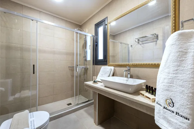 غرفة تنفيذية بسرير مزدوج أو سريرين منفصلين، Athens Manor Houses 6/7