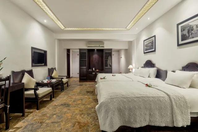 Classic, Triple, 1 King and 1 Single Beds, Garden View, Hoi An Ancient House Resort And Spa 3/4