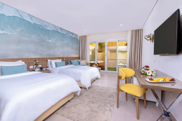 جناح بسرير كينج بجاكوزي، Amwaj Oyoun Resort and Spa 1/3