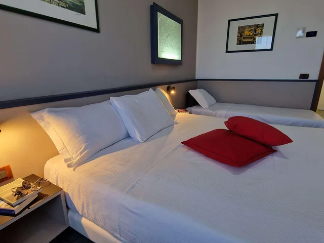 غرفة مزدوجة بإطلالة على المرفأ، President Hotel Palermo 7/9