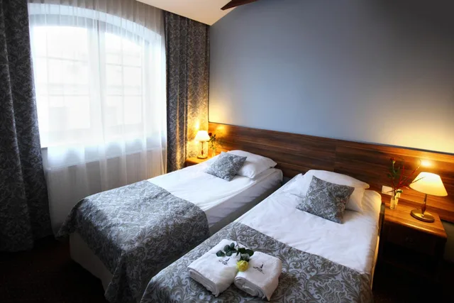 غرفة بسرير مزدوج أو سريرين منفصلين، Wit Stwosz Hotel 5/10