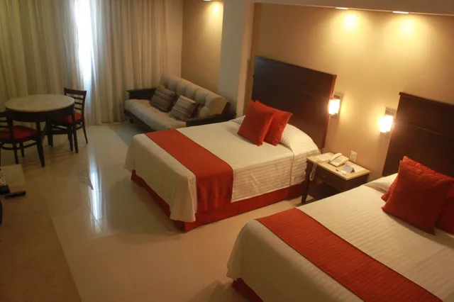 غرفة قياسية بسريرين مزدوجين، Hotel Bello Veracruz 3/10