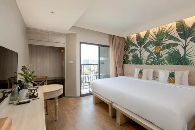 استوديو بشرفة، Sawaddi Patong Resort & Spa 1/1