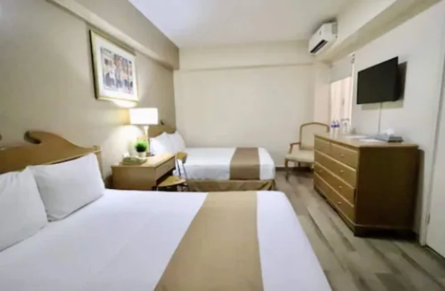 غرفة قياسية بسريرين مزدوجين، Hotel Madero Express 3/3