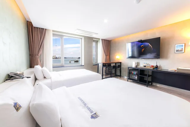 غرفة قياسية بسريرين منفصلين، Benikea The Bliss Hotel 1/2