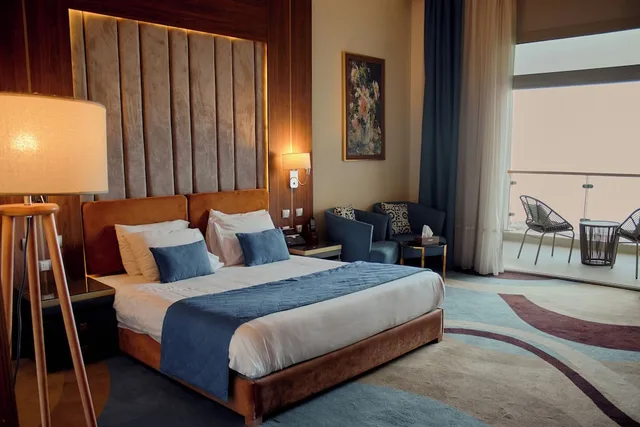 غرفة سوبيريور بسريرين منفصلين بإطلالة على البحر، Tolip Resort El Galala Hills 2/4