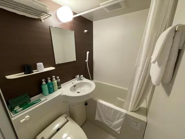 غرفة مفردة في الملحق، Hotel Route-Inn Miyako 6/7