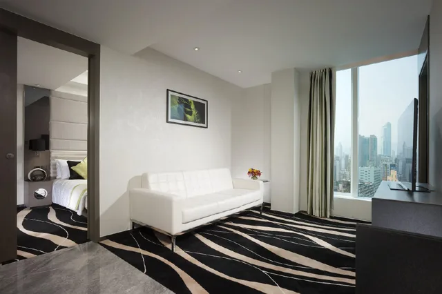 جناح بريميير بغرفتي نوم، Hotel Madera Hong Kong 1/1