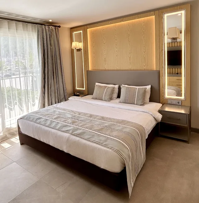 غرفة ديلوكس بسرير كينج، MARINA BOUTIQUE FETHIYE 3/10