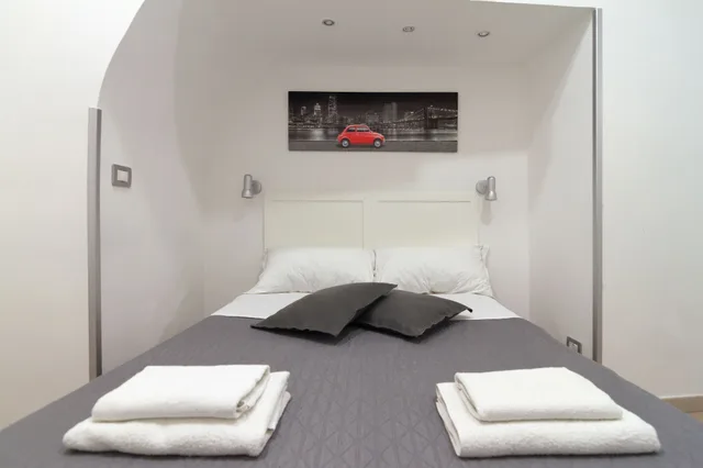 غرفة اقتصادية بسرير مزدوج، B&B Maison Du La Rua - Adults Only 5/7