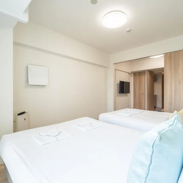 غرفة ديلوكس بسريرين منفصلين، ESLEAD HOTEL Namba South III 3/10