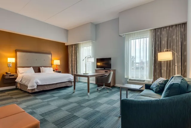 استوديو بسرير كينج مع أريكة لذوي الإعاقة، Hampton Inn & Suites Rome 4/5