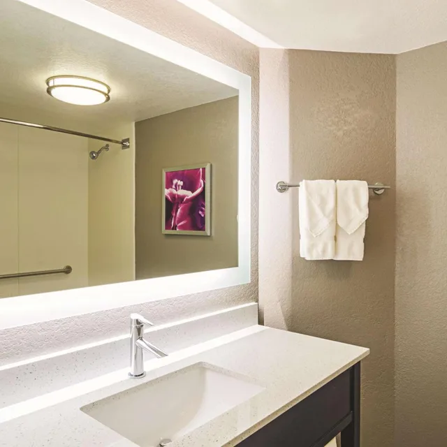 غرفة تنفيذية بسرير كينج، La Quinta Inn & Suites by Wyndham Denver Airport DIA 2/2