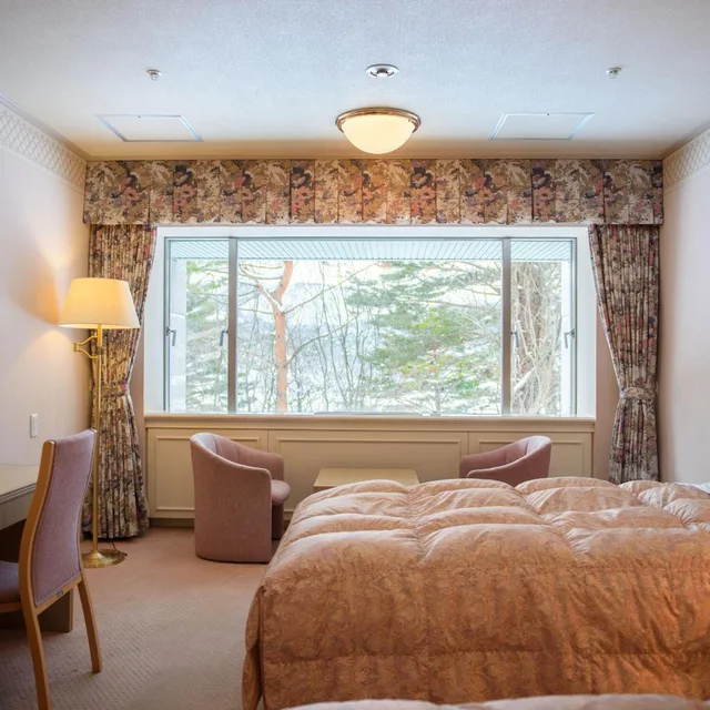 Standard, Twin Beds, Main Building, Urabandai Lake Resort 2/2