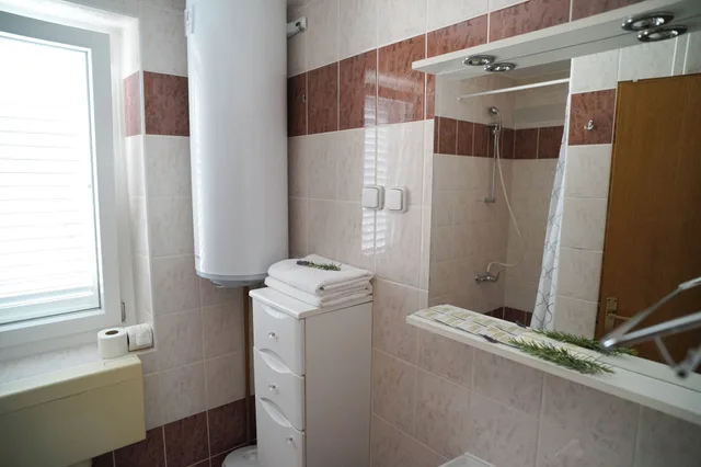 شقة عائلية بسرير كوين بغرفة نوم واحدة مع أريكة، APARTMENTS AND ROOMS DEGRA 5/6