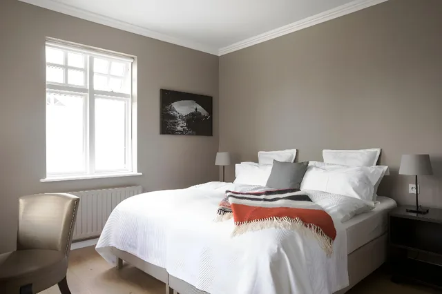 غرفة بسريرين مزدوجين، Hotel Odinsve 1/1