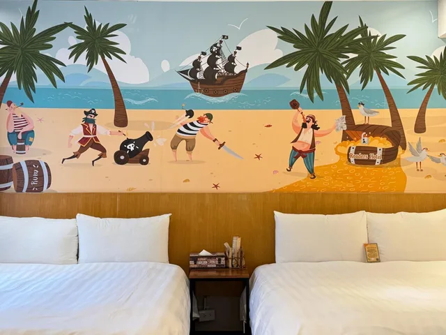غرفة تنفيذية رباعية بسريرين مزدوجين، Hualien Mango Hotel 4/6