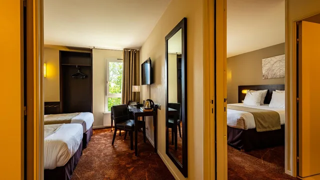 غرفة بسرير مزدوج، HOSTELLERIE D'AUSSOIS 8/10
