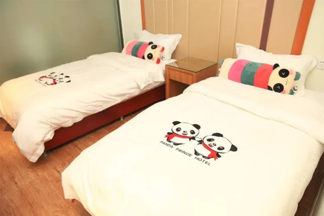 غرفة قياسية بسريرين منفصلين، Panda Club Jiaotong University Branch 1/2