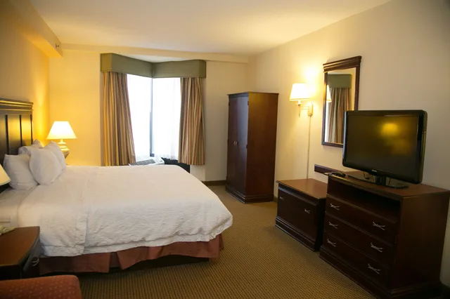 غرفة بسرير كينج، Hampton Inn Alpharetta Roswell Ga 6/8