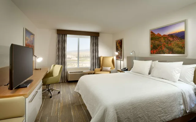 غرفة بسرير كينج بإطلالة على الجبل، Hilton Garden Inn Lehi 1/3