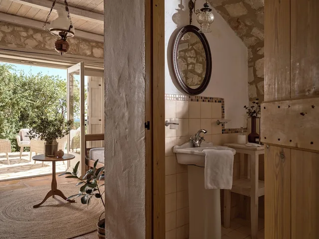 2 Bedrooms, Traditional, Villa, Twin Beds, King Bed, Sea View, Private Pool, Orfos Villas 5/6