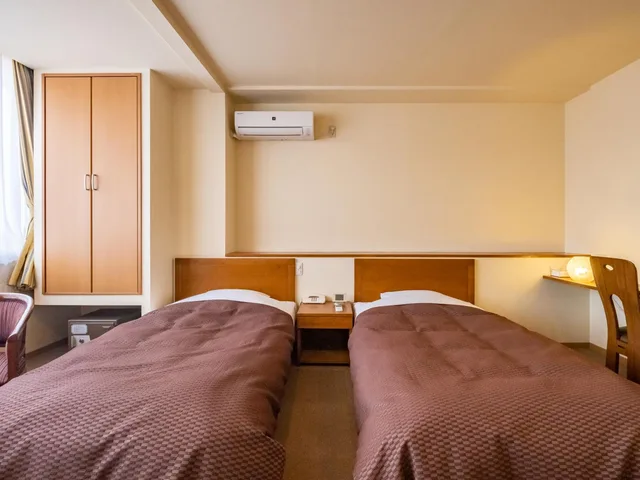 غرفة بسريرين منفصلين، Hotel Kasansui 8/9