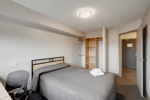 جناح بسريرين مزدوجين بغرفتي نوم بمطبخ صغير، Residence & Conference Centre - Toronto 2/3