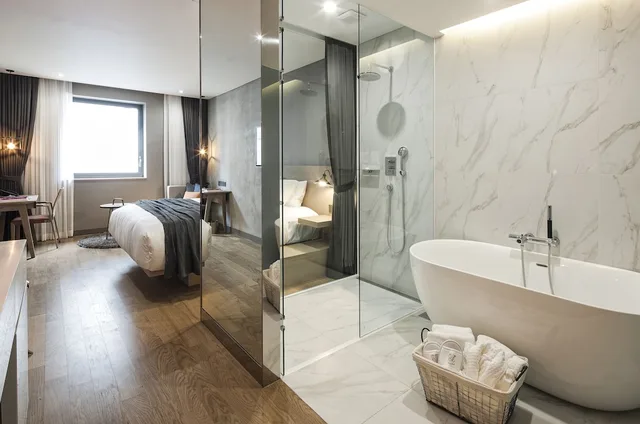 غرفة متصلة بسرير مزدوج وسريرين منفصلين، HOTEL 28 MYEONGDONG 4/8
