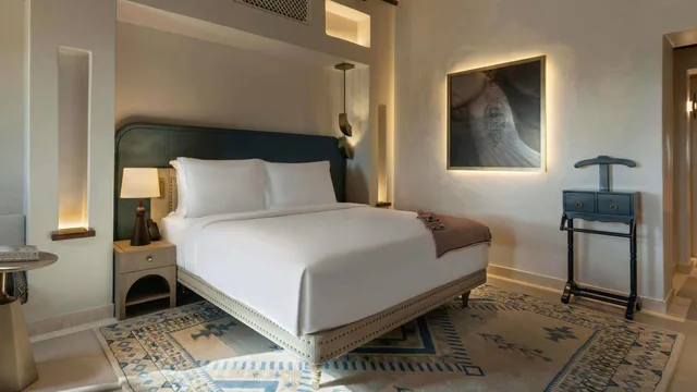 غرفة ديلوكس بسرير مزدوج بإطلالة، Bab Al Shams Desert Resort and Spa 5/10