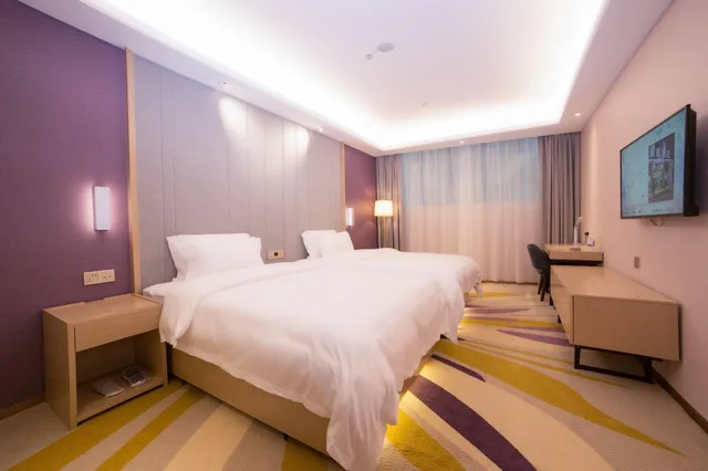 غرفة ديلوكس بسريرين منفصلين، Lavande Hotels Guangzhou North Railway Station 2/2