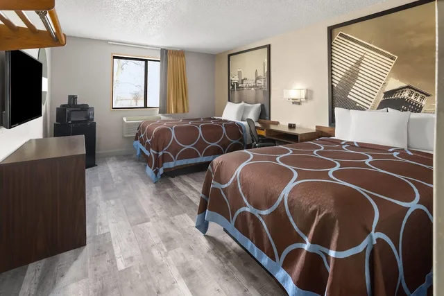 غرفة بسريرين مزدوجين، Super 8 By Wyndham Mentor/Cleveland Area 5/7