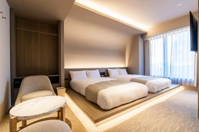 Semi Room, Standard, 2 Semi Double Beds، fav HAKODATE 1/1