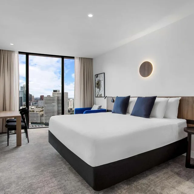 2 Bedrooms, Connecting, Apartment, King Bed, Adina Apartment Hotel Melbourne Southbank 1/8