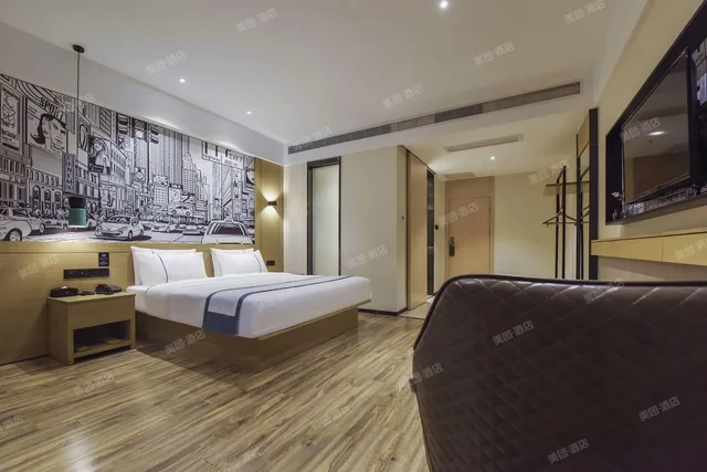 غرفة ديلوكس بسرير كوين، City Comfort Inn (Dongguan Gaobu Avenue) 1/1