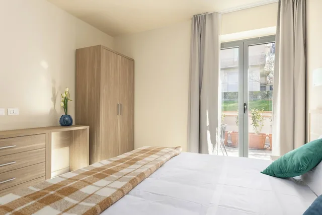 شقة بسريرين كوين، Tuscasi Aparthotel 6/7