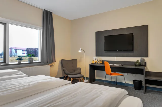 غرفة عائلية بسريرين مزدوجين مع أريكة، Konvin Hotel by Reykjavik Keflavik Airport 6/10