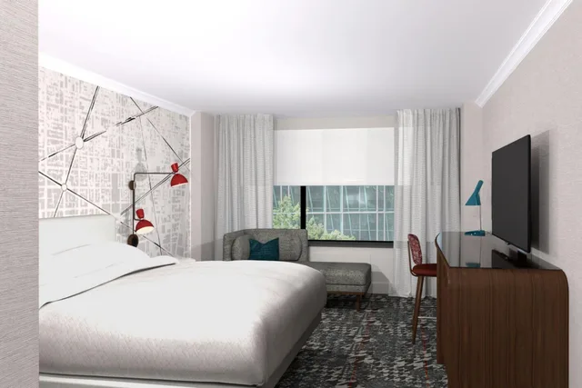 Executive, King Bed, Le Meridien Washington, D.C., The Madison 2/10