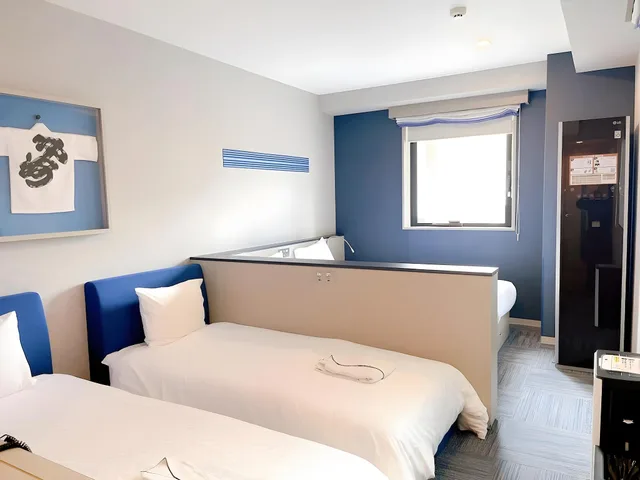 غرفة بأربعة أسرّة، Henn na Hotel Fukuoka Hakata 1/2