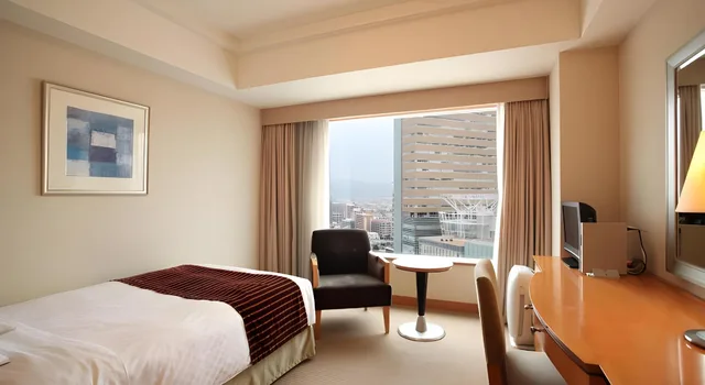 Semi Room, Deluxe, Single, Semi Double Bed، Jr Hotel Clement Takamatsu 1/2