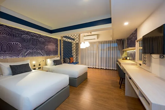 غرفة سوبيريور بسريرين منفصلين لذوي الإعاقة، Maldives Beach Resort 1/7