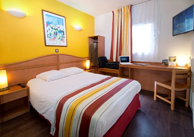 غرفة قياسية بسرير مزدوج أو سريرين منفصلين، B&B HOTEL Strasbourg Nord Mundolsheim 1/3