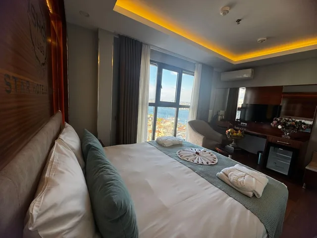 غرفة سوبيريور بسرير فردي بإطلالة على البحر، Style Star Hotel Cihangir 2/10