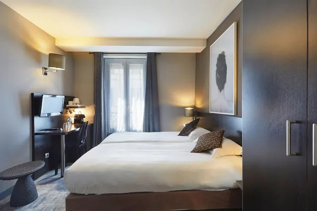 غرفة بسريرين منفصلين، Jardin De Villiers 2/9