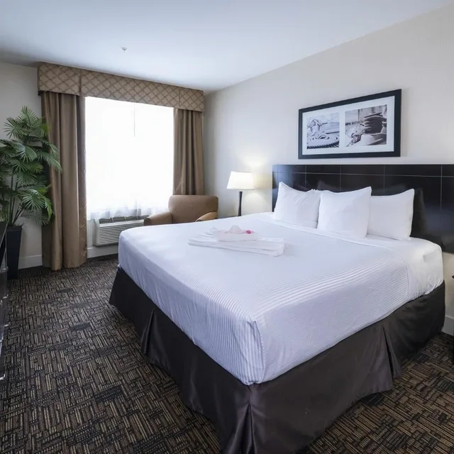 1 Bedroom, Premium, Suite, King Bed, Dining Area, Sofa، Radisson Hotel Edmonton Airport 2/9