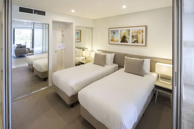 غرفة بإطلالة على البحر بغرفتي نوم، Breeze Mooloolaba Ascend Hotel Collection 1/3